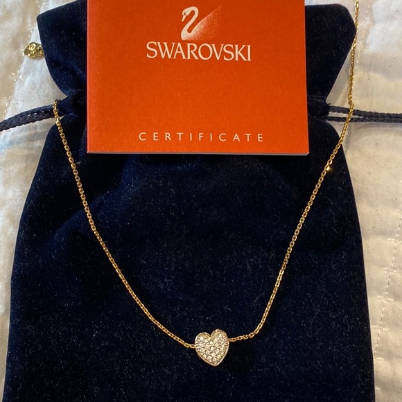 Swarovski crystal heart necklace - Picture 1 of 7